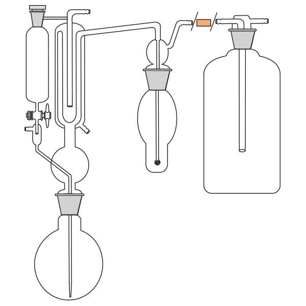 Apparecchio determ.anidride solforosa nei vini-0