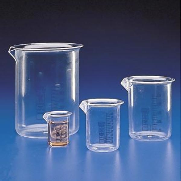 Bicchieri forma bassa in TPX ml 100 graduazione blu-0