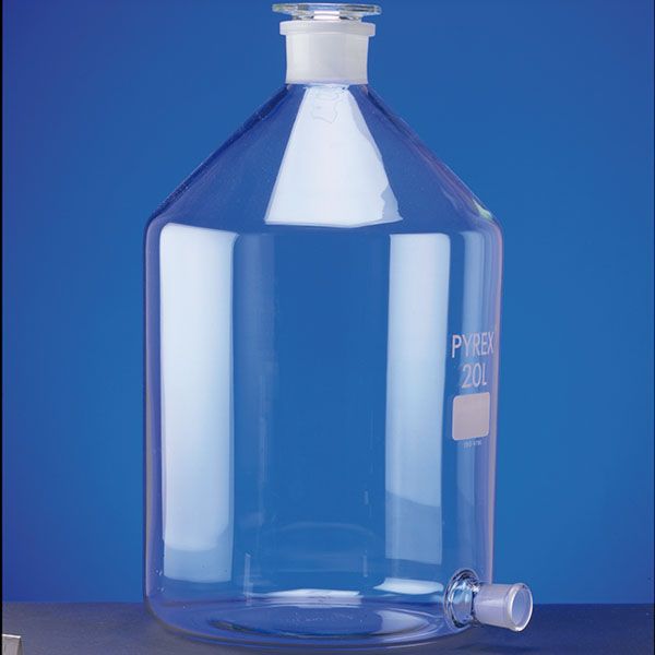Bottiglie Mariotte con rubinetto e tappo, ml 2000-0