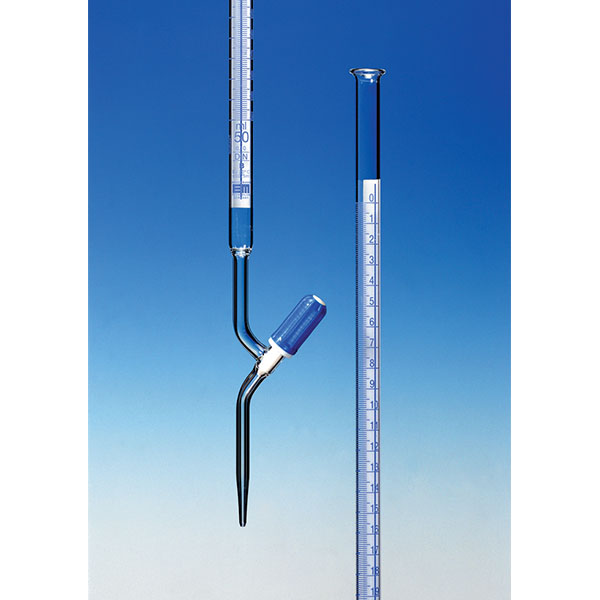 Burette Mohr gr..AS rub.sp.M PTFE v.b.ml 101/50-0