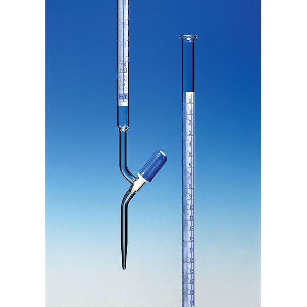 Burette Mohr AS rub.sp.M PTFE v.b. ml 25 v 1/20-0