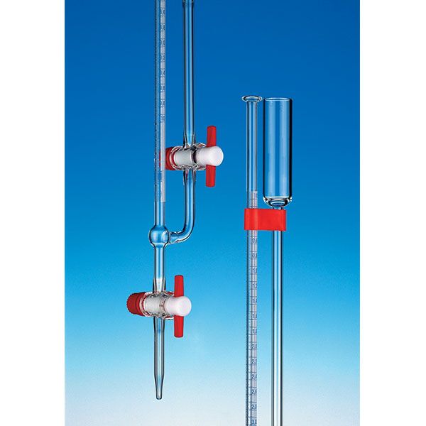 Microburette Bang in vetro AS rub.lat. ritto ml 5-0