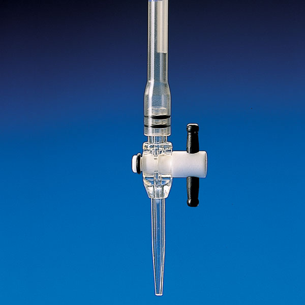 Burette graduate in plastica in PVC classe B ml 10-0