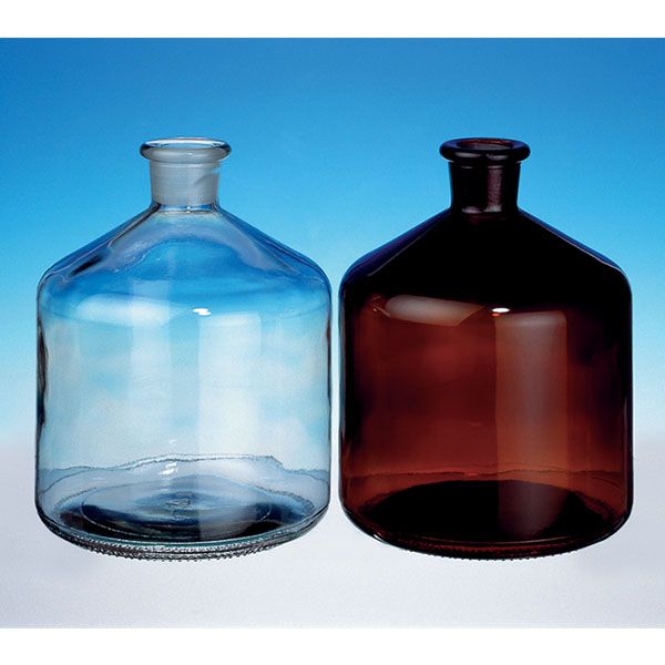 Accessori per burette bottiglie vetro giallo ml 1000-0