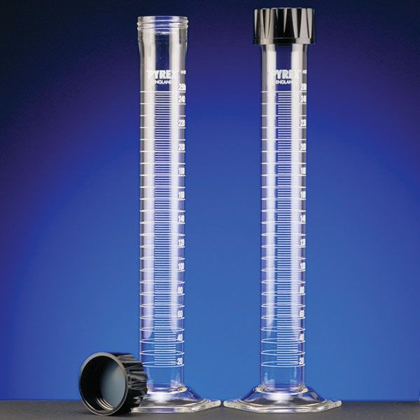 Cilindri in vetro Pyrex con tappo SVL ml 100-0