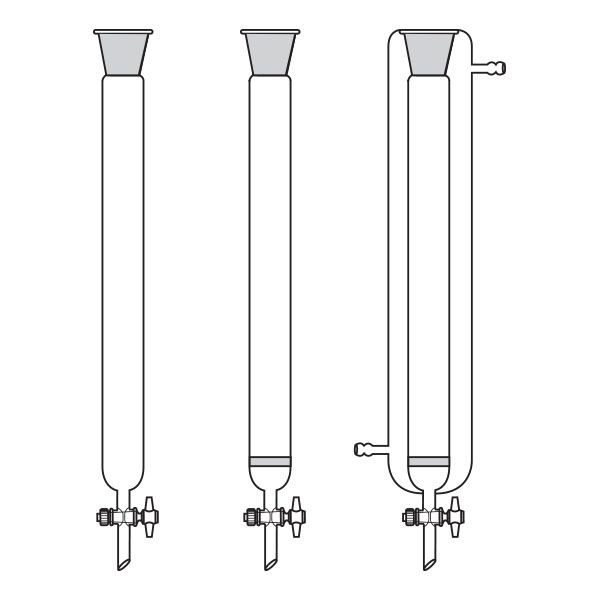 Colonne cromat.c/rub.racc.sup.F NS c/set.G2 Ø 20-0