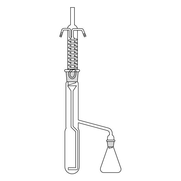 Estrattori per solventi infiammabili capacità ml 250-0