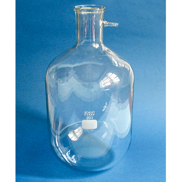 Matracci per filtrazione sotto vuoto in vetro ml 3000-0