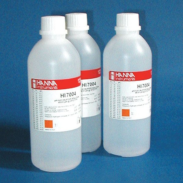 Soluzione tampone, pH 7.01, flacone da 500 ml-0