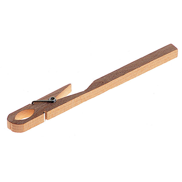 Pinze in legno per provette, lungh. 180 pz. 12-0