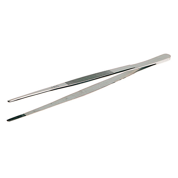 Pinze con punte arrotondate inox 18/8, lungh. 200-0