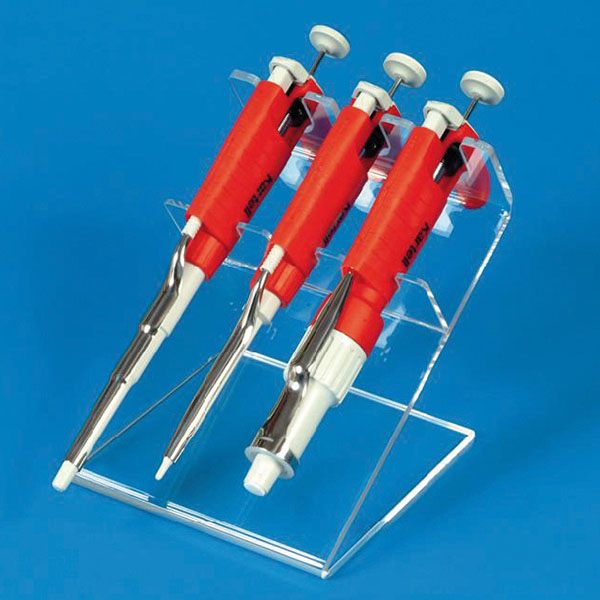 Supporti per micropipette in plexiglass 3 posti-0