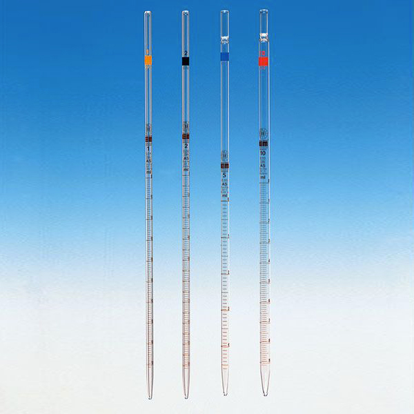 Pipette grad H scolam parziale ml 25 div 0,1-0