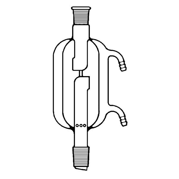 Raccordi distillazione a bolla antischiuma NS29/33-0