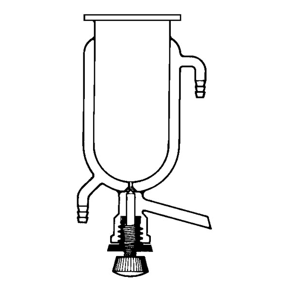 Reattori incamiciati con rubinetto di scarico ml 1000-0
