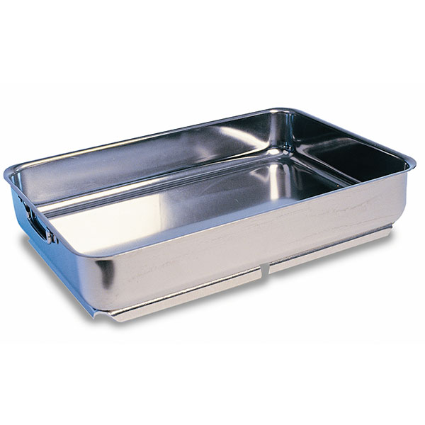 Vasca acciaio inox 18/8 per Piastre Jolly-0