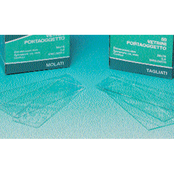 Vetrini p.o. spess. 1 mm 26x76 50 pz. tagliati b.s.-0