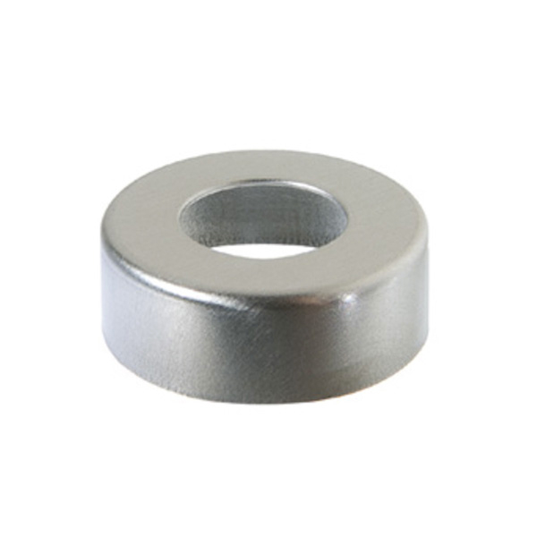 Ghiere alluminio Ø 20 mm pz 1000 foro centrale-0