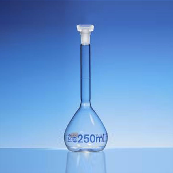 Matracci volumetrici, USP, classe A, gradazioni blu, Blaubrand® ml 250-0