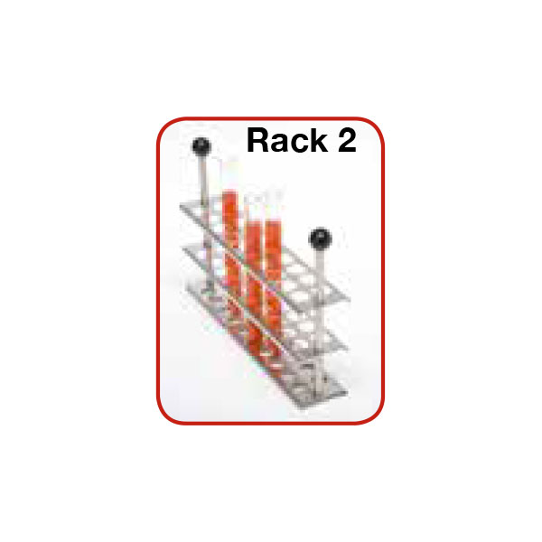 Rack 2 per tubi Ø 18 mm bagnomaria ArgoLab-0