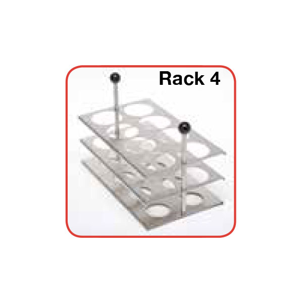 Rack 4 per tubi Ø 56 mm bagnomaria ArgoLab-0