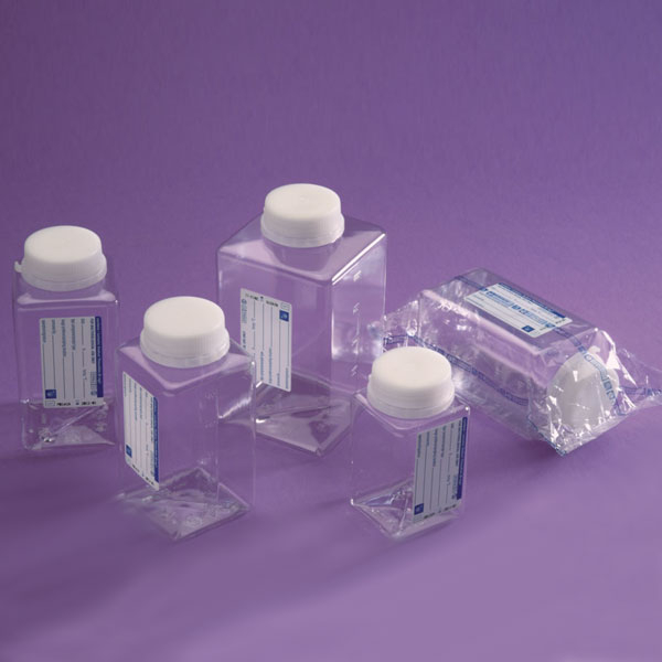 Bottiglie in PETG trasparente per campionamento acque-0