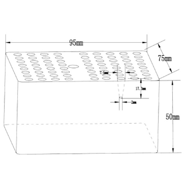 Blocco alluminio 72 fori per provette 0,2 ml - Vials-0