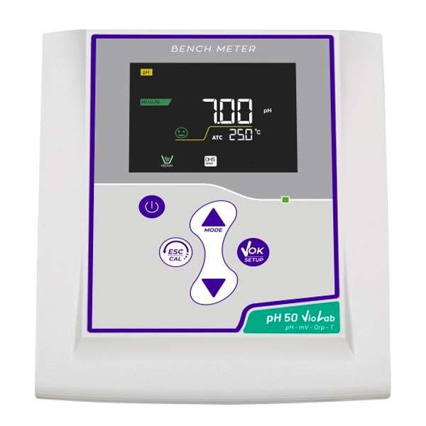 pH50 VioLab pHmetro da Banco Senza Elettrodo-0