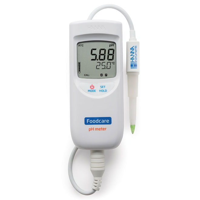pHmetro portatile per uso alimentare - HI99161 - Colaver