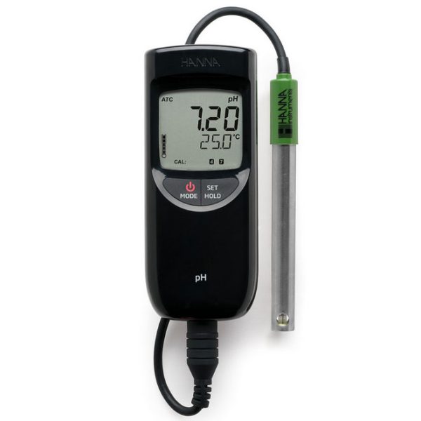 pHmetro portatile HI991001 a tenuta stagna-0