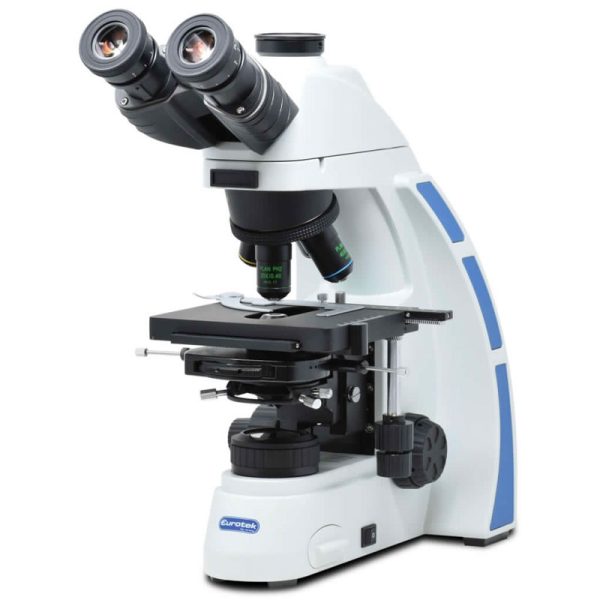 Microscopio biologico Exolab EX300TLCF trinoculare, a contrasto di fase, condensatore di Abbe (PH)